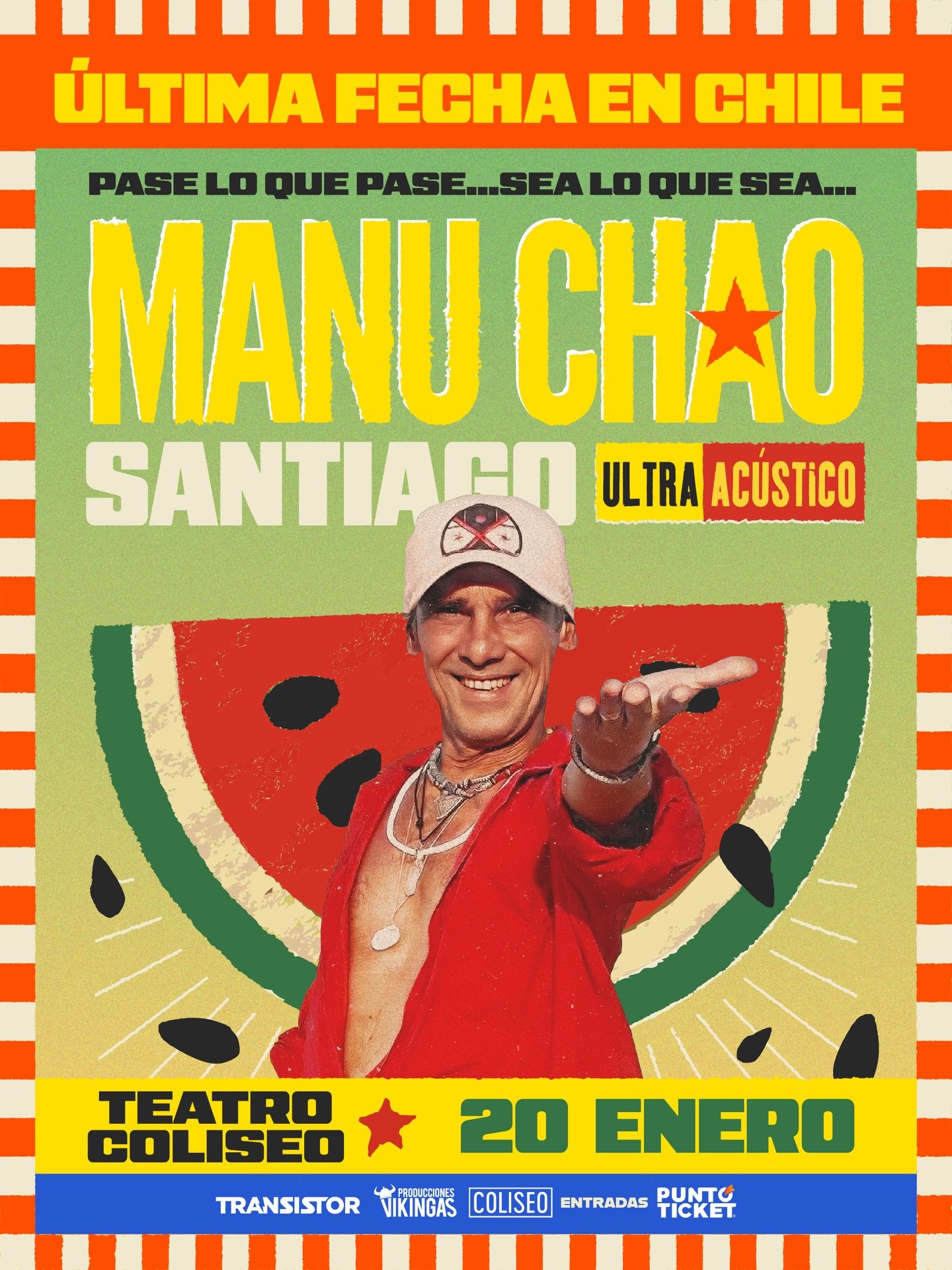 Manu Chao @ Teatro Coliseo | AFICHE