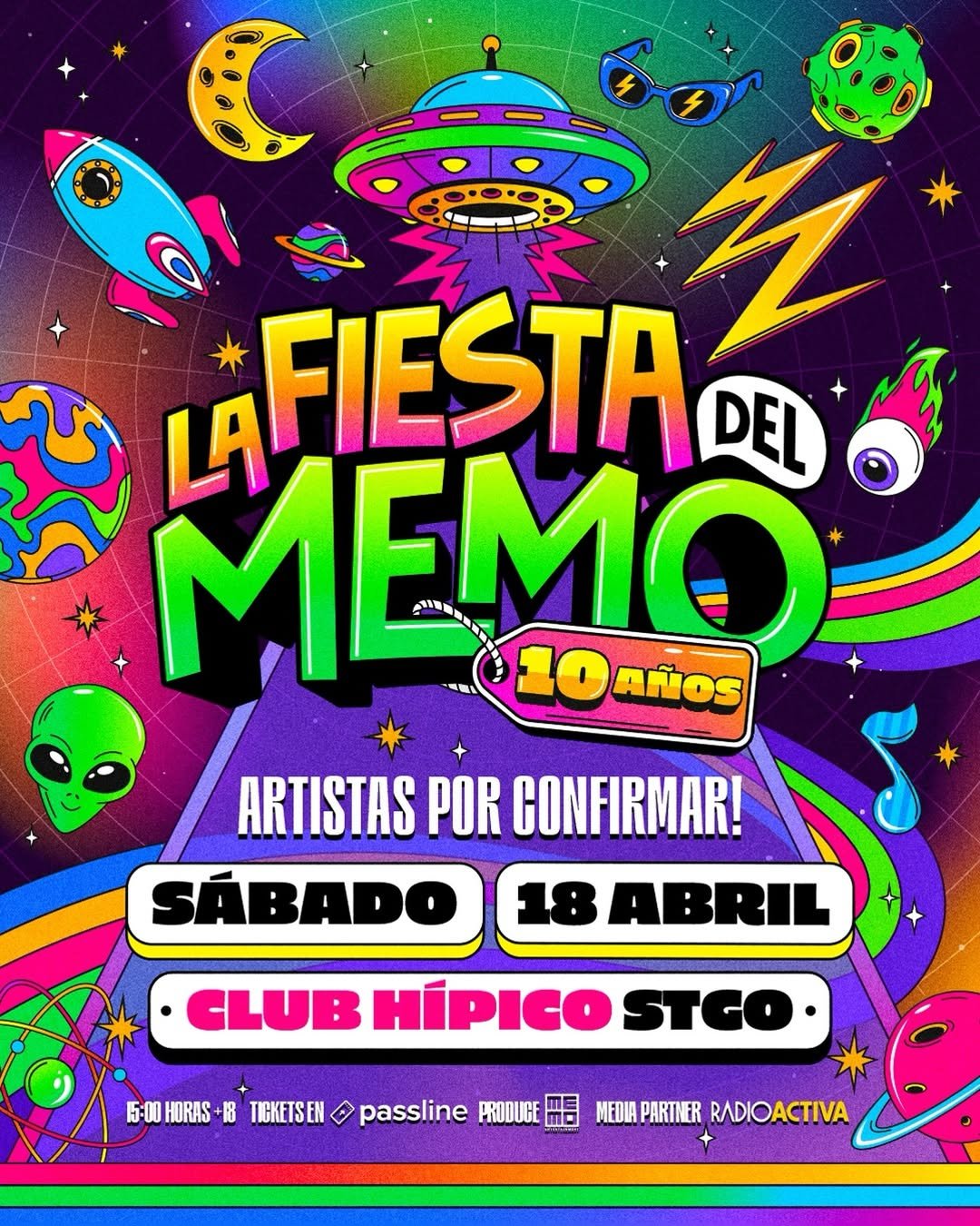 La Fiesta del Memo 2026 @ Club Hípico | AFICHE