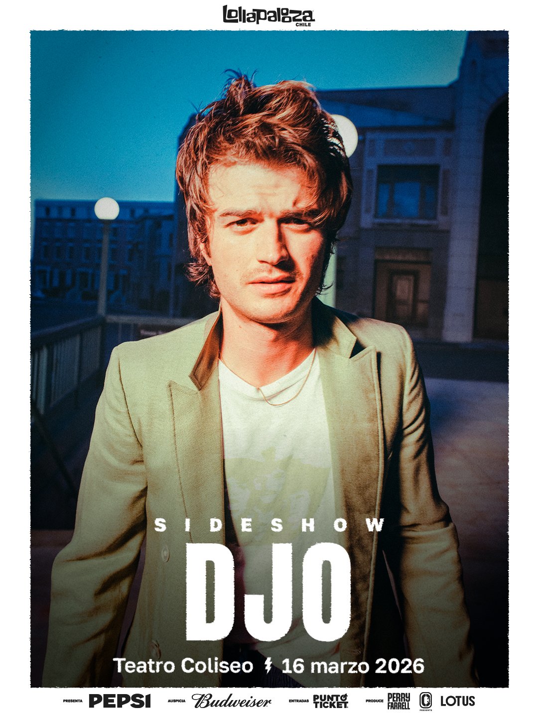 Djo @ LollaCL | AFICHE