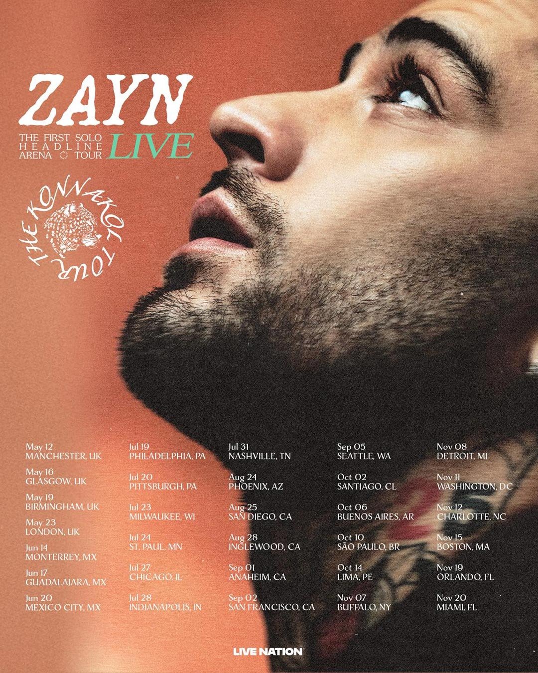 Zayn | Tour Completo