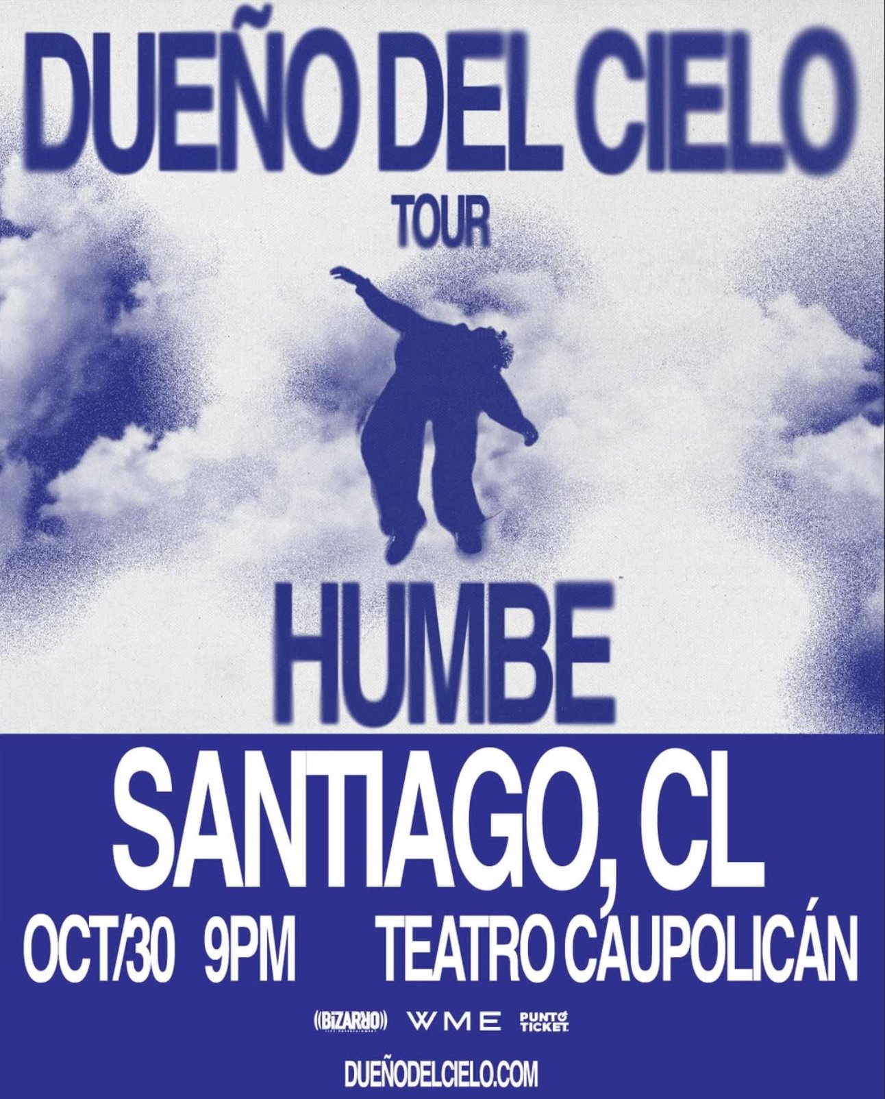 HUMBE @ Teatro Caupolicán | AFICHE