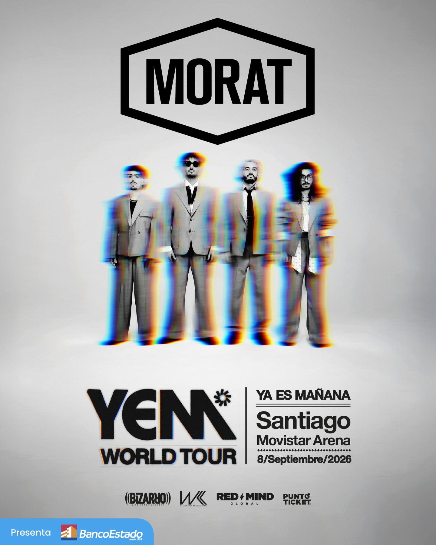 MORAT @ Movistar Arena | AFICHE