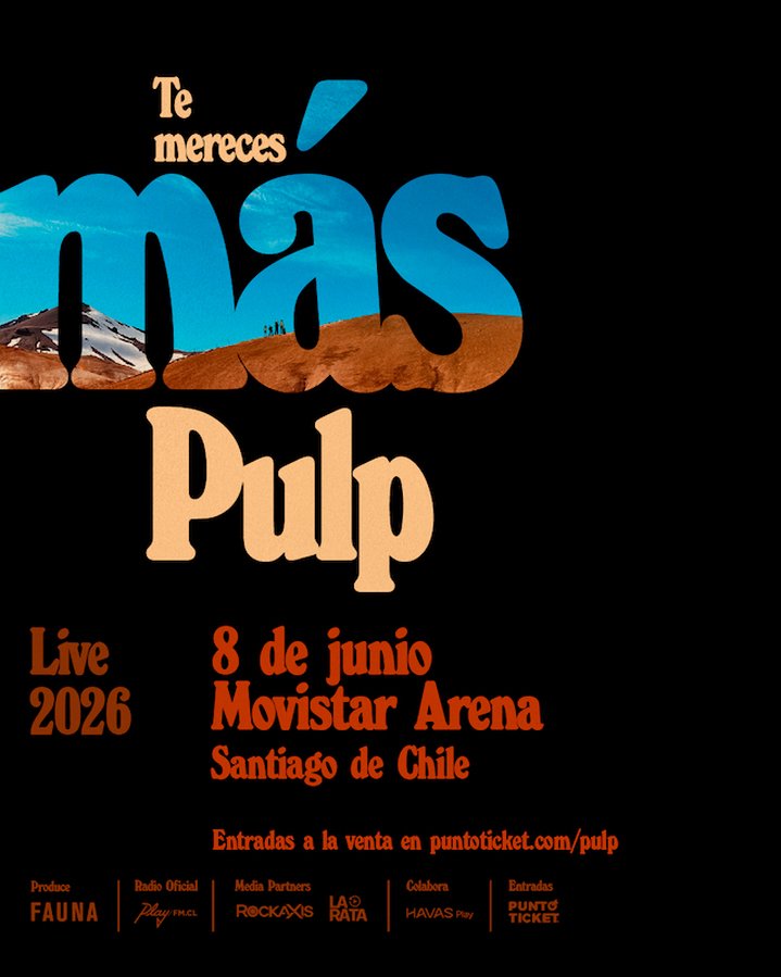 PULP | Movistar Arena | AFICHE