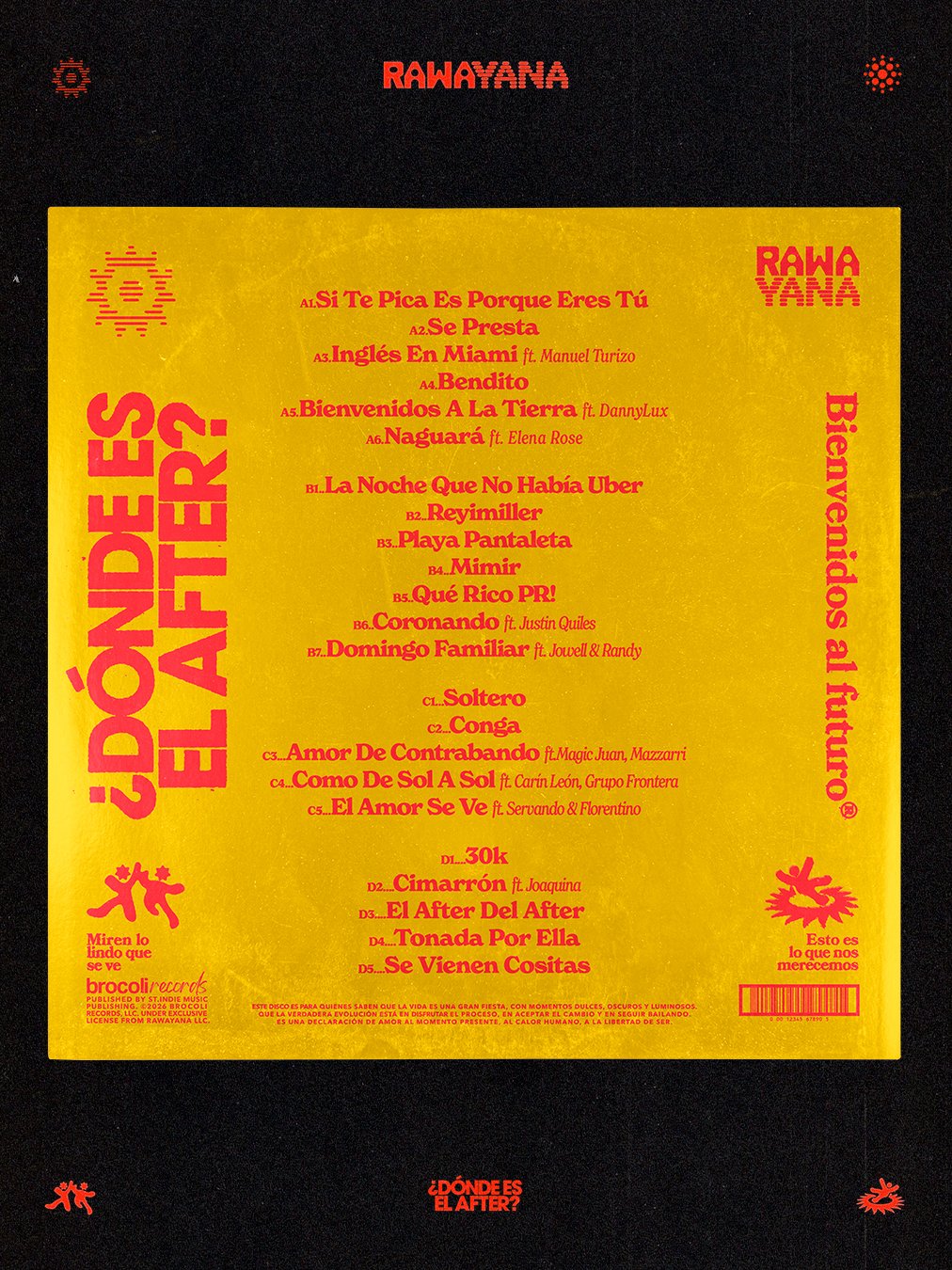 Rawayana | ¿Dónde es el After? | COVER | BACK