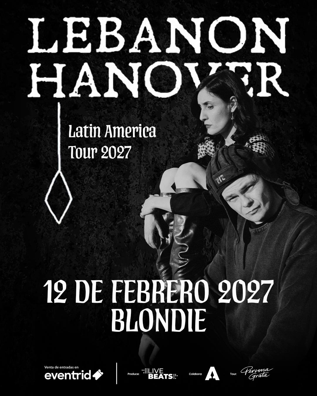 Lebanon Hanover @ BLONDIE | AFICHE