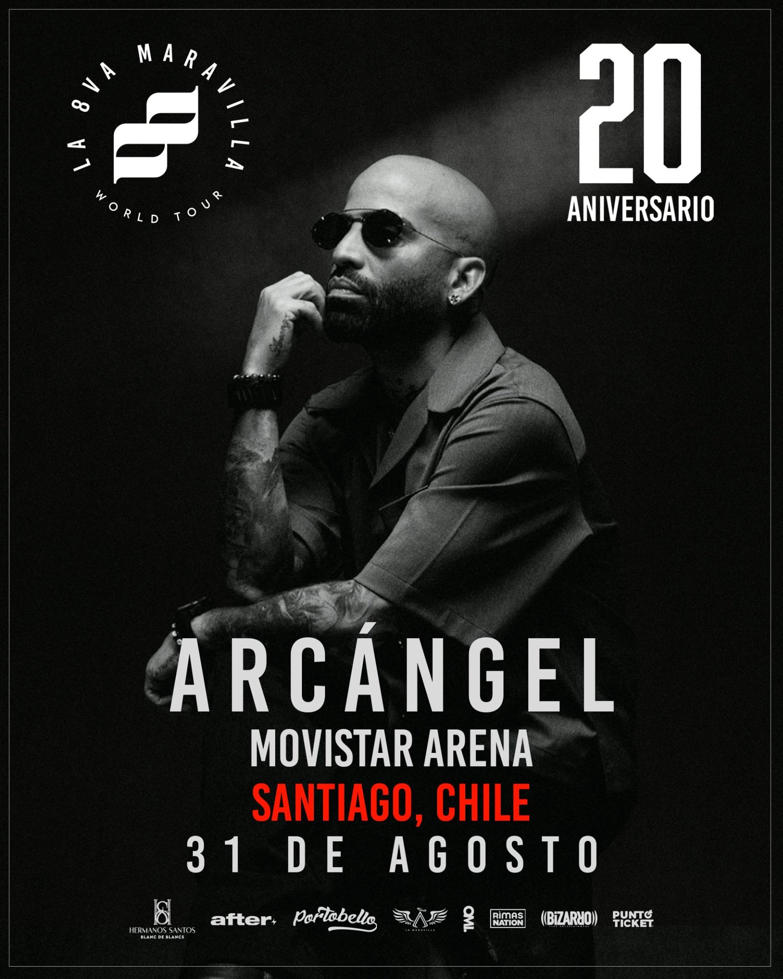 Arcángel @ Movistar Arena | AFICHE