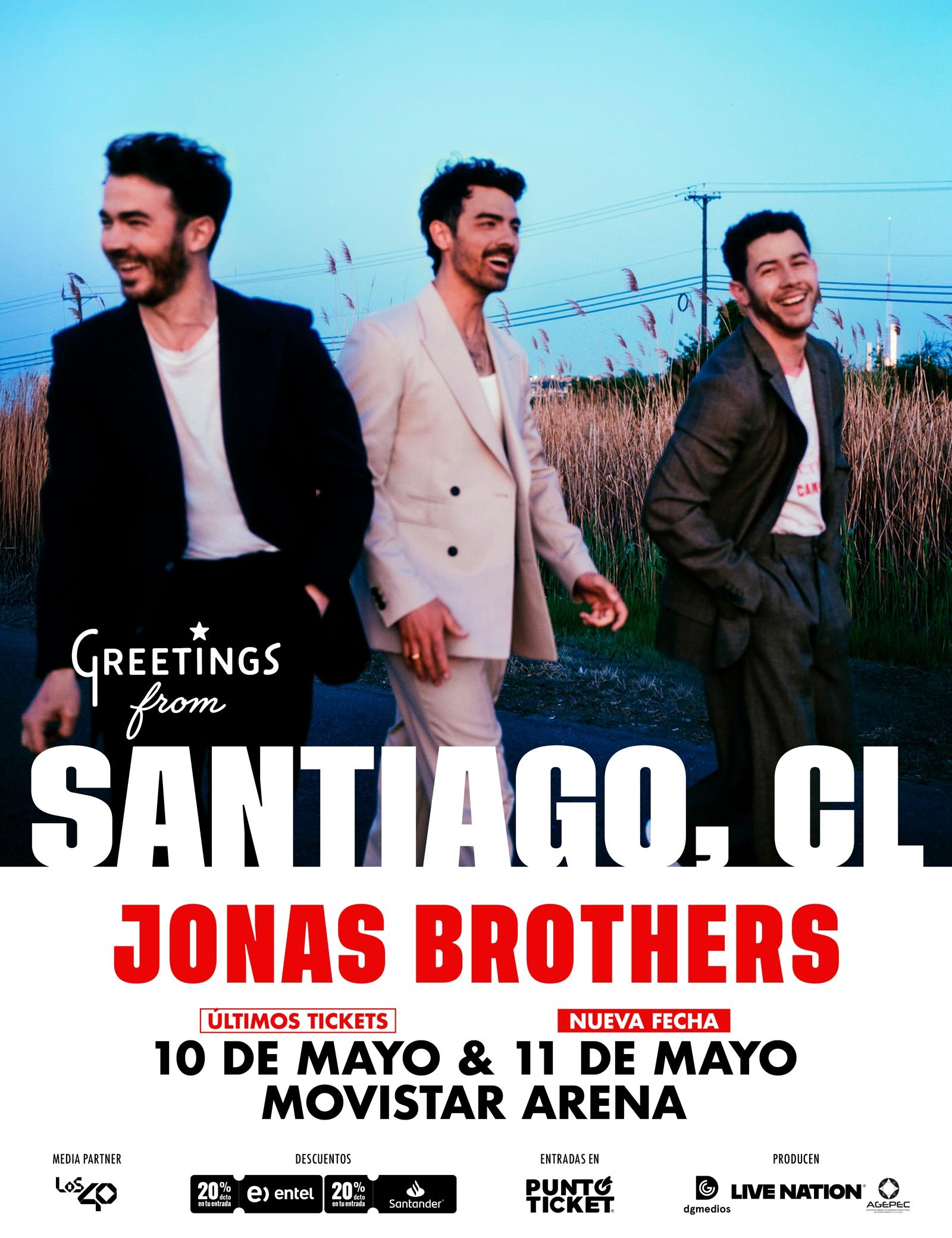 Jonas Brothers | Nueva Fecha | AFICHE