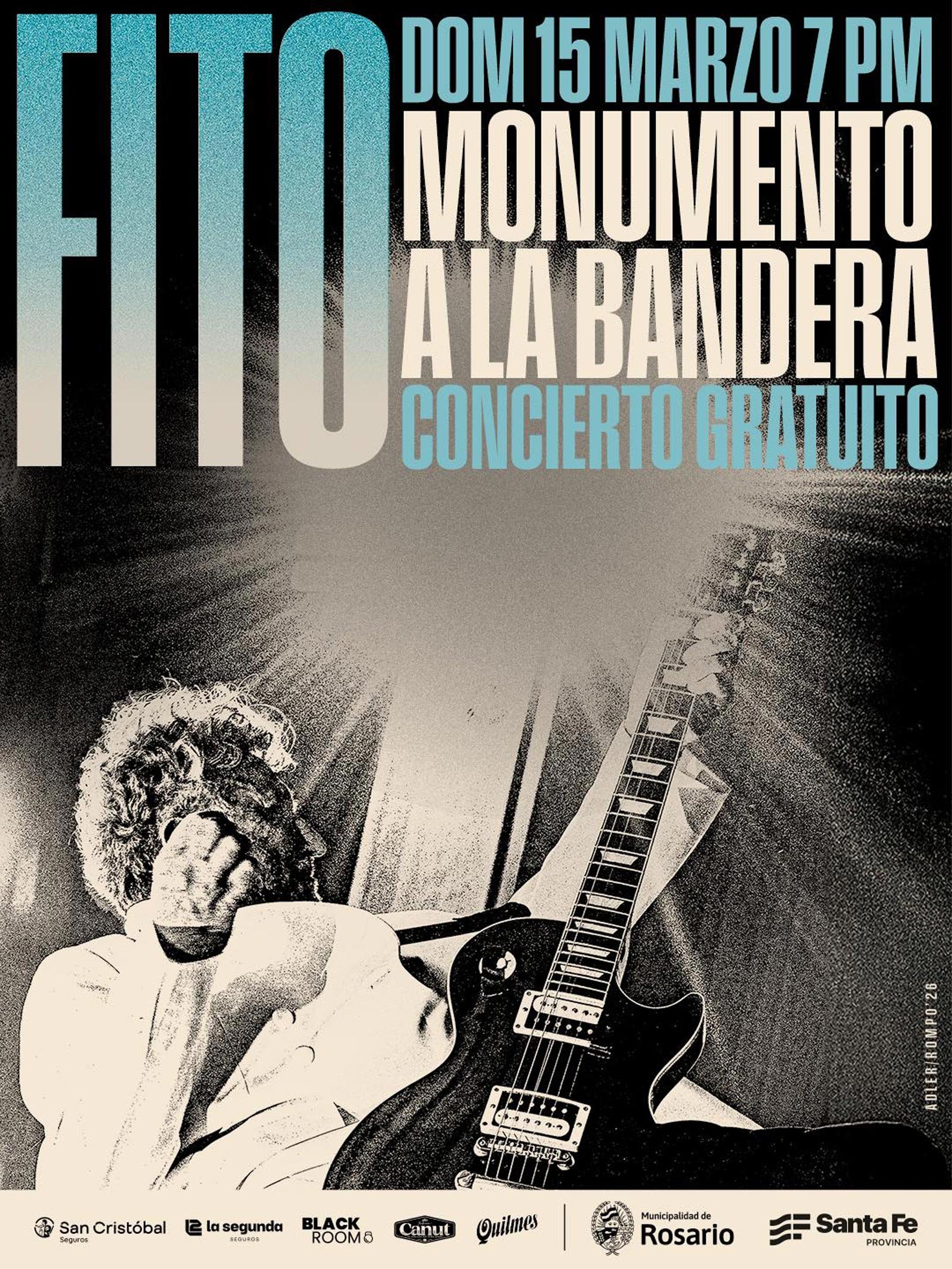 Fito Paez | Monumento a la Bandera | Concierto Gratuito