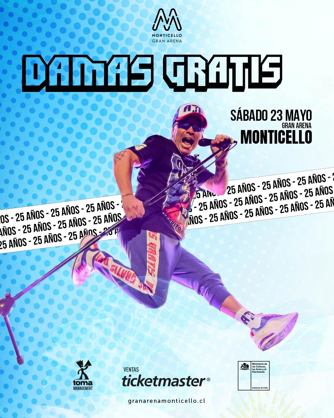 Damas Gratis @ Monticello | AFICHE