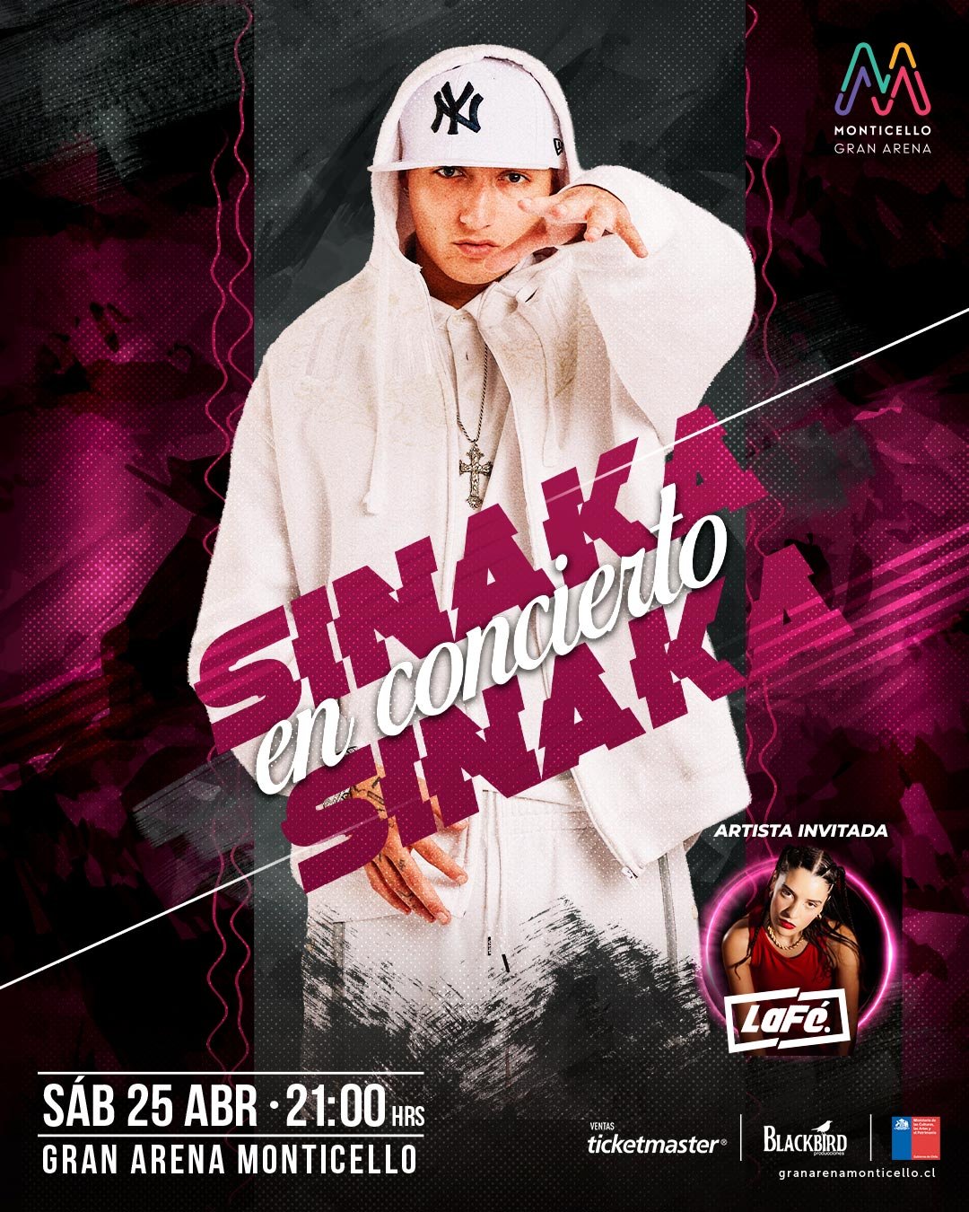 Sinaka @ Monticello | AFICHE