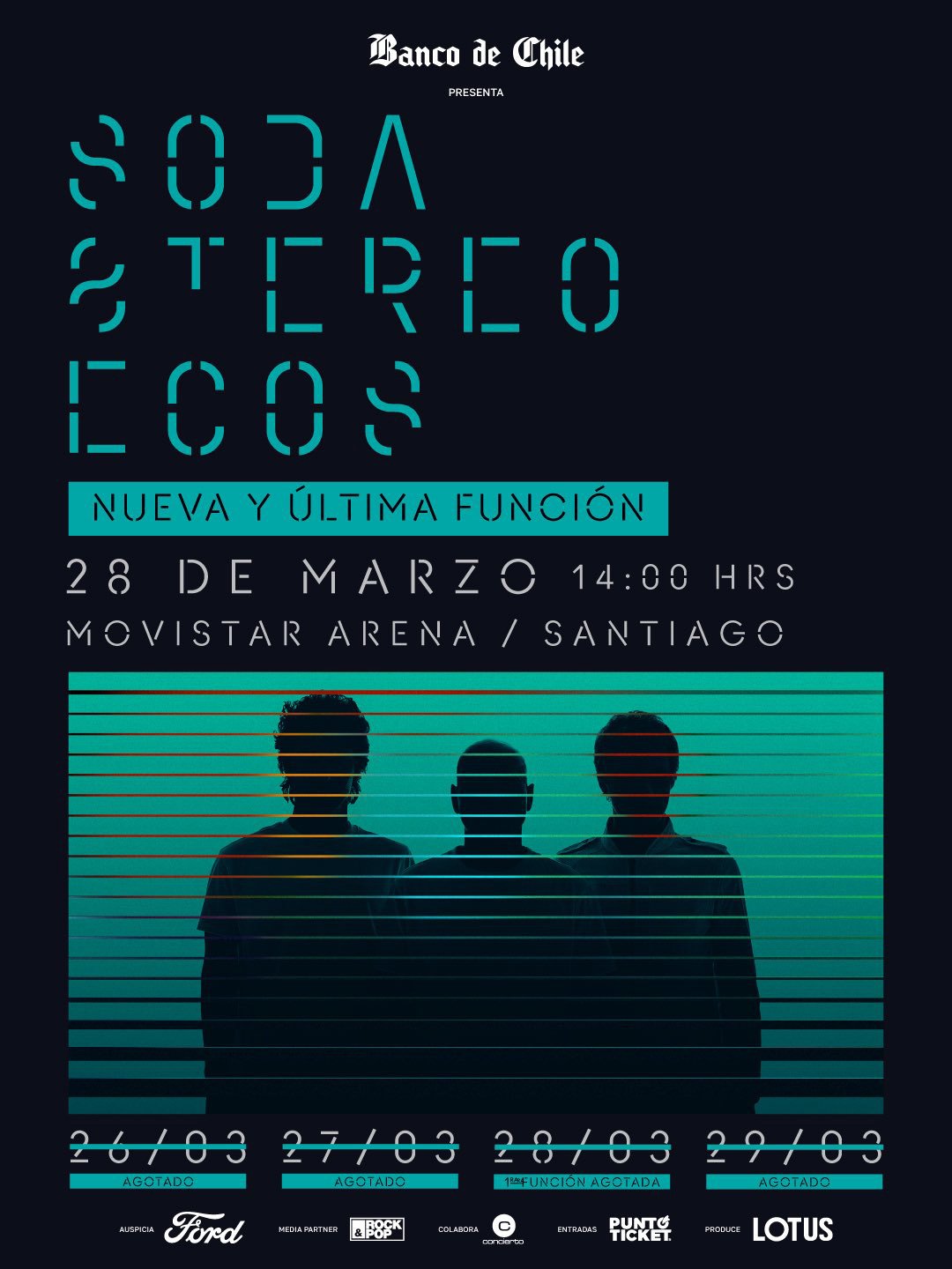 Soda Stereo Ecos  | AFICHE