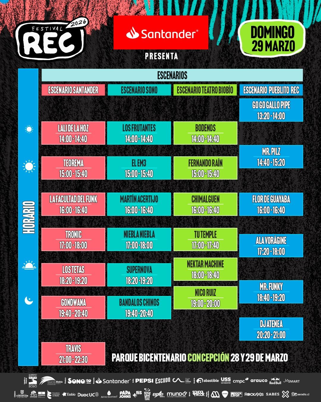 Festival REC 2026 | Domingo 29