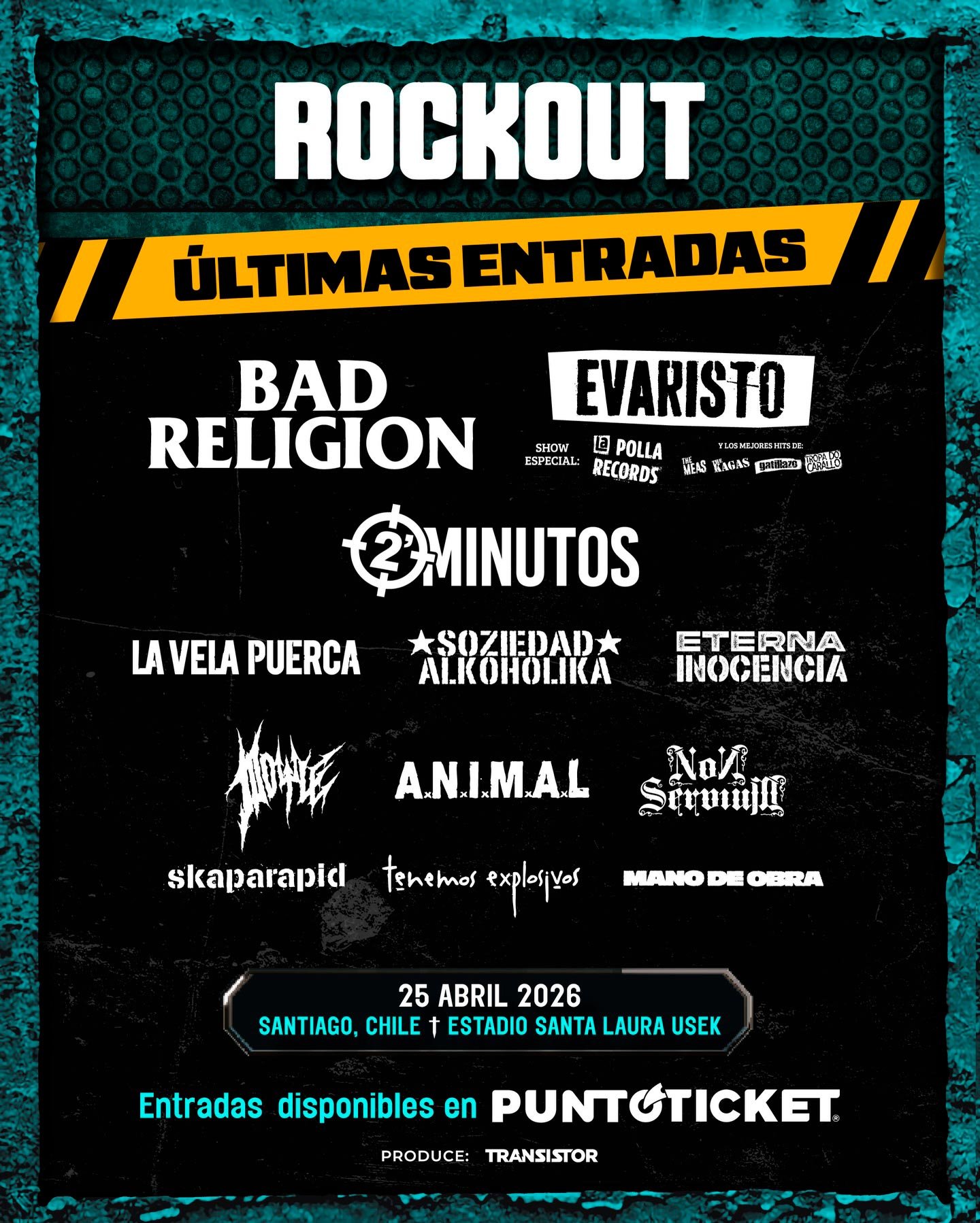 Rockout | Últimas Entradas