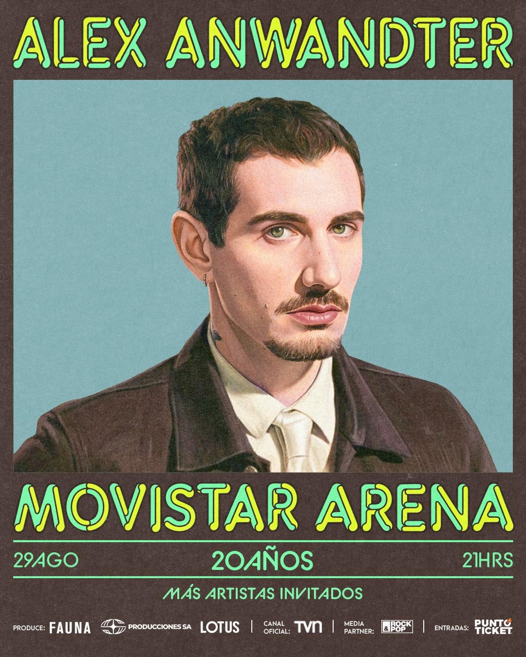 Alex Anwandter | AFICHE