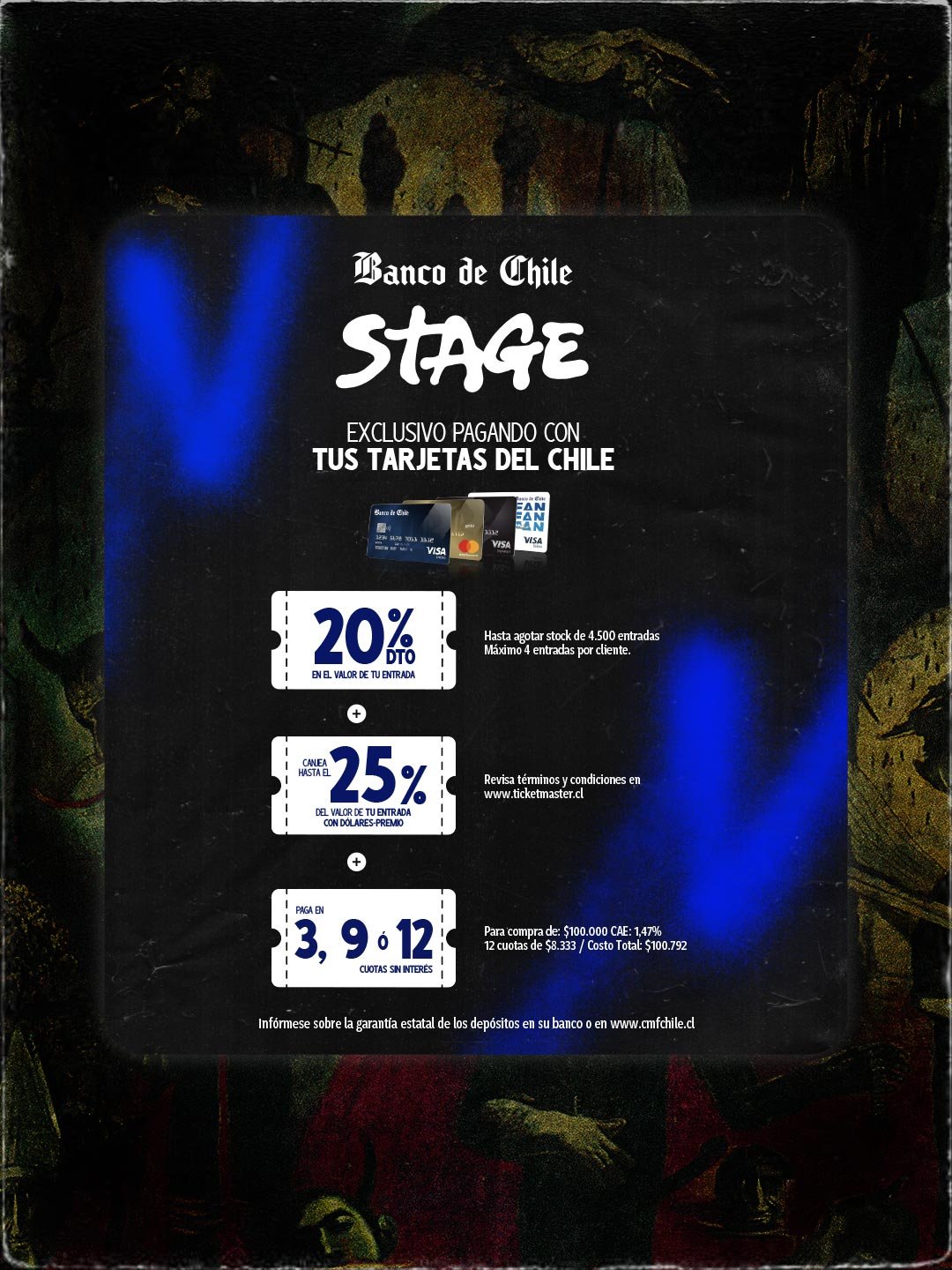 Slayer en Chile | DESCUENtO
