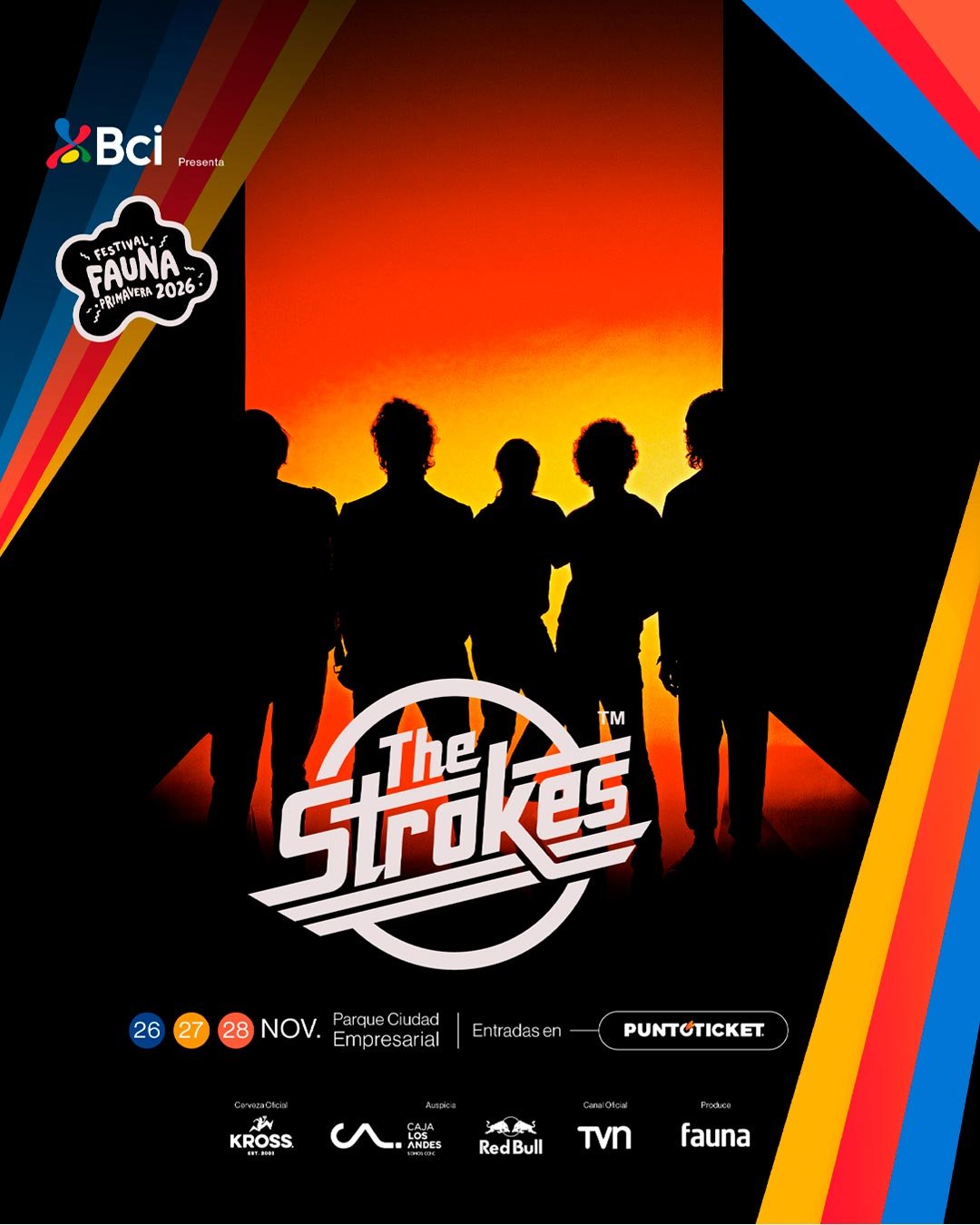 Fauna Primavera | The Strokes | AFICHE