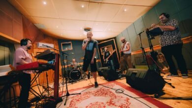 Papanegro ensayando