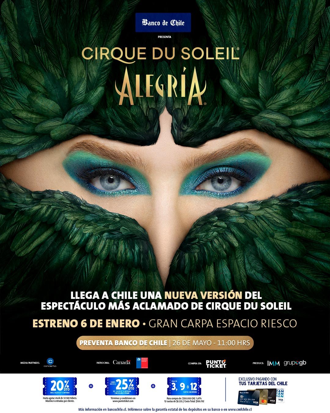 Cirque du Soleil | Alegría | AFICHE