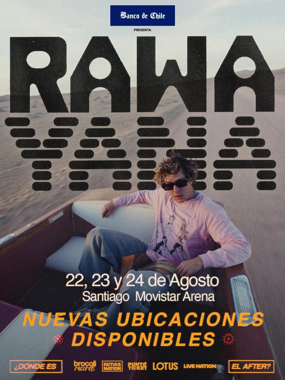 Rawayana | Nuevas localidades | AFICHE
