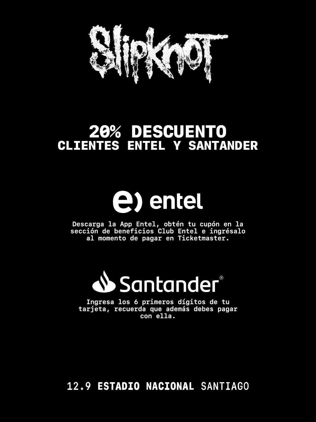 Slipknot-en-Chile-Descuento