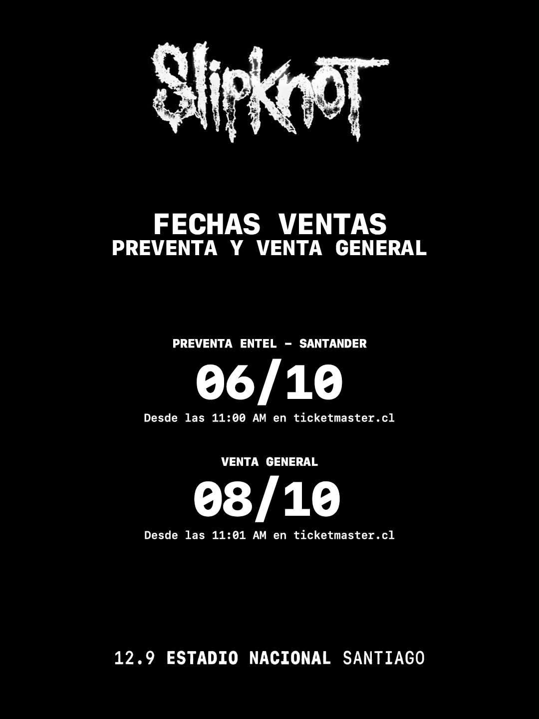 Slipknot-en-Chile-Venta