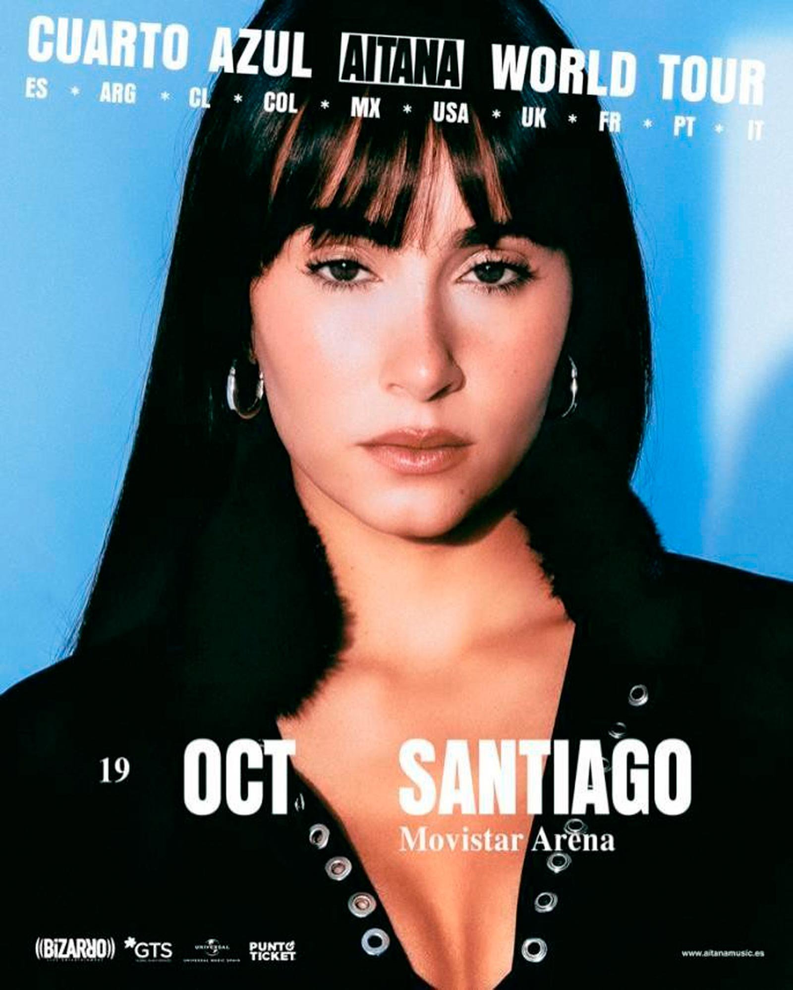 AITANA en Chile | AFICHE