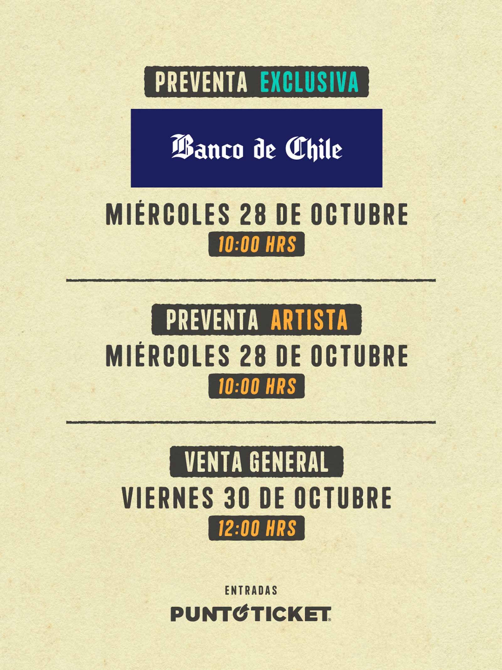 Simple Plan EN CHILE | VENTA
